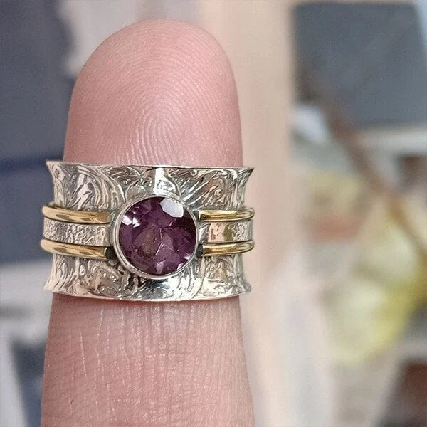 1+1 Offer: Bohemian Crystal Meditation Ring