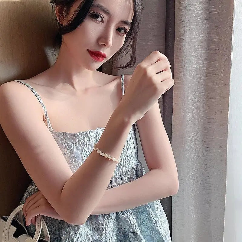 1+1 Offer: Céline Pearl Bracelet