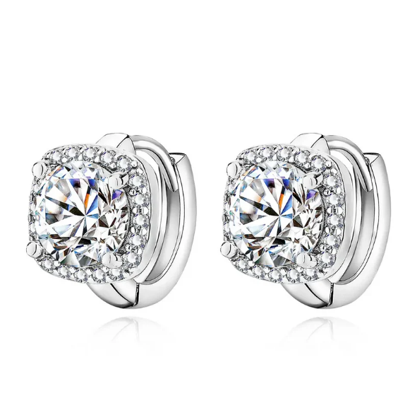 Nadine square earring