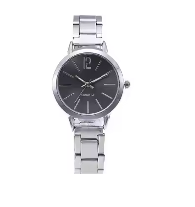 Elegant Golden Tone Stainless Steel Minimalist Watch