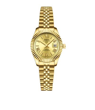 Luminous Dial Quartz Dress Watch For Women Elegant Everyday