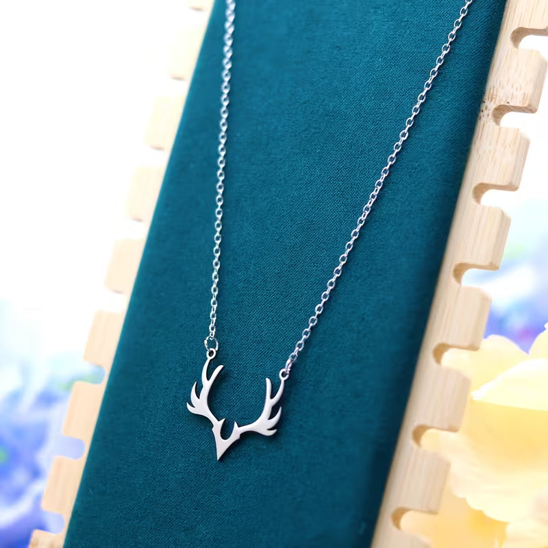 Whispering Forest Antler Grace Necklace