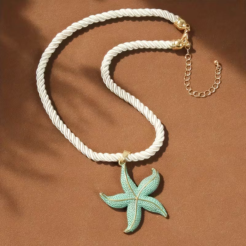 Wisiorek Seafoam Star Heirloom