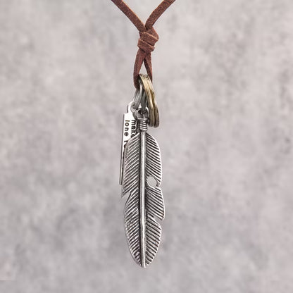 Whispered Feather Heritage Necklace