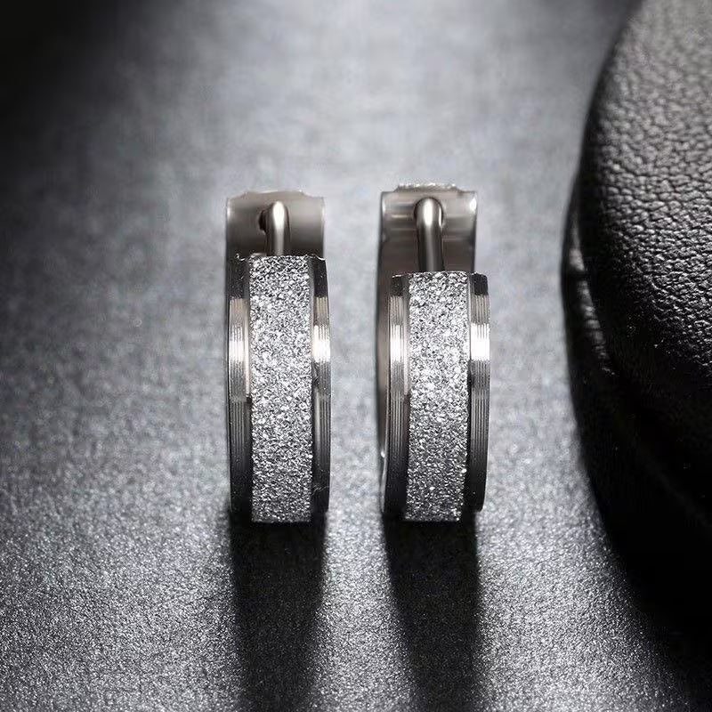 Radiant Velvet Sparkle Hoops
