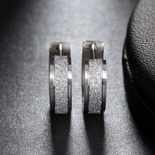 Radiant Velvet Sparkle Hoops