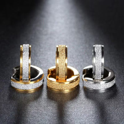 Radiant Velvet Sparkle Hoops