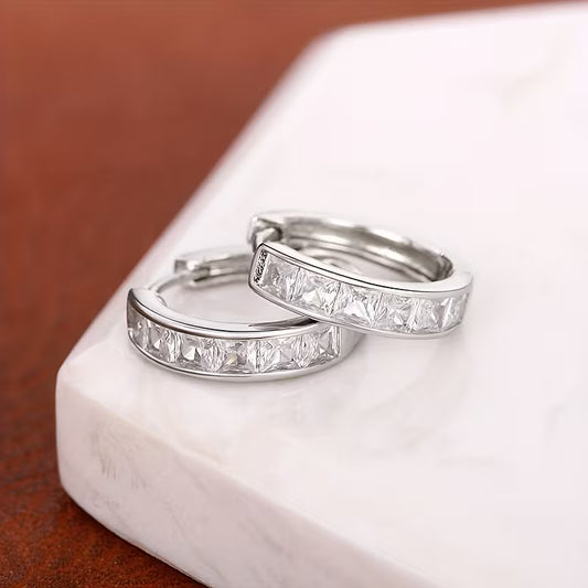 Timeless Prism Elegance Hoops