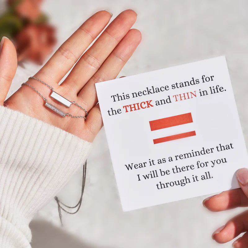 Thick & Thin Necklace