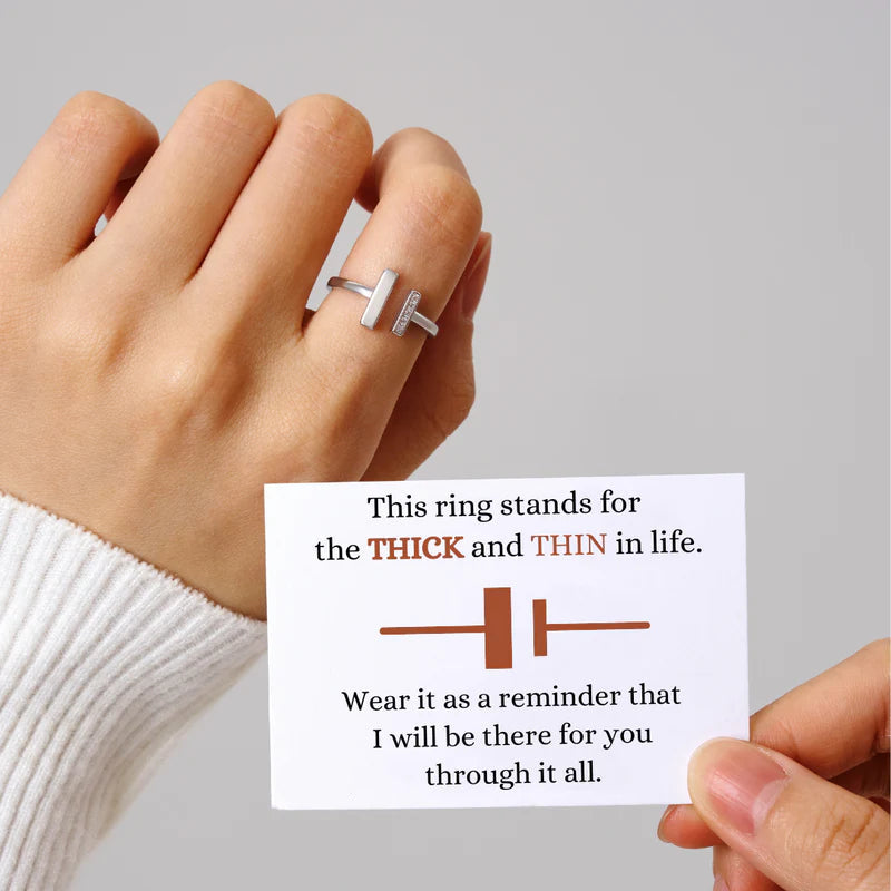 Thick & Thin Ring