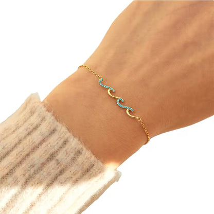 Ocean Serenity Sparkle Bracelet