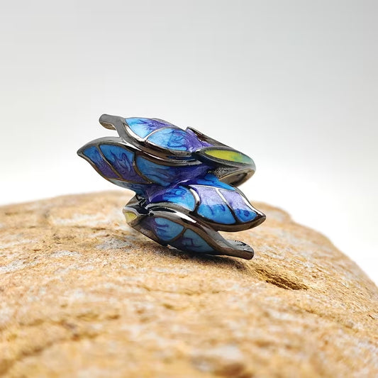 Azure Flutter Heirloom Ring