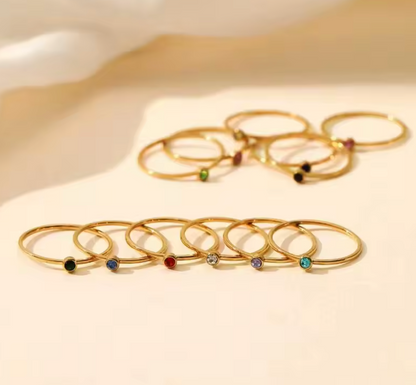 Signature Birthstone Ring