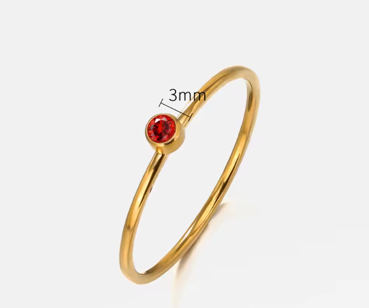 Signature Birthstone Ring