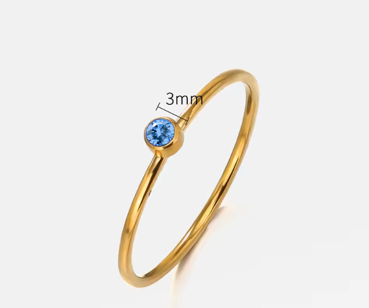 Signature Birthstone Ring
