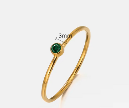 Signature Birthstone Ring