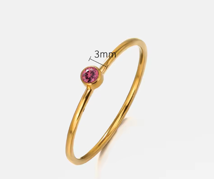 Signature Birthstone Ring