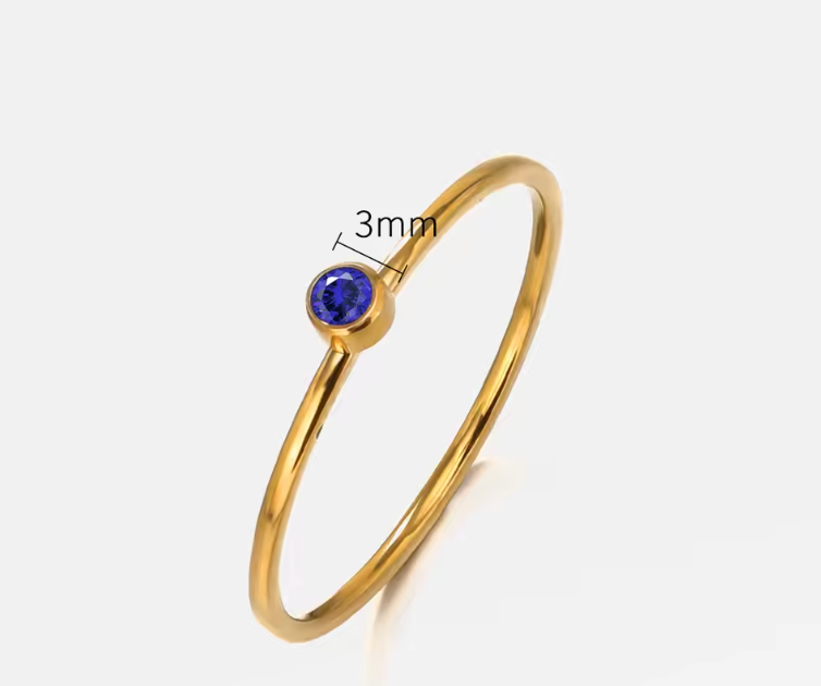 Signature Birthstone Ring