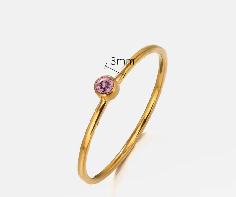 Signature Birthstone Ring