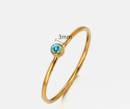 Signature Birthstone Ring
