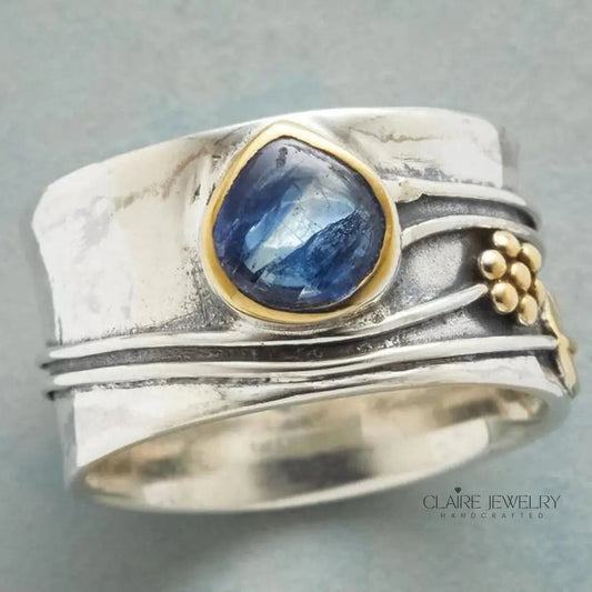 1+1 Offer: Bohemian Gemstone Meditation Ring