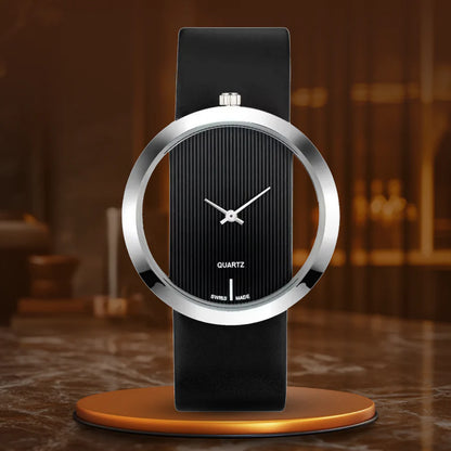 Kayla | Elegant Transparent Dial Quartz Watch