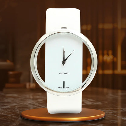 Kayla | Elegant Transparent Dial Quartz Watch