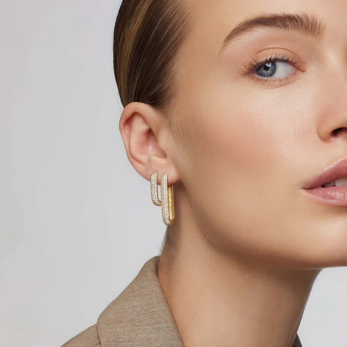 Icon Pavé Hoops