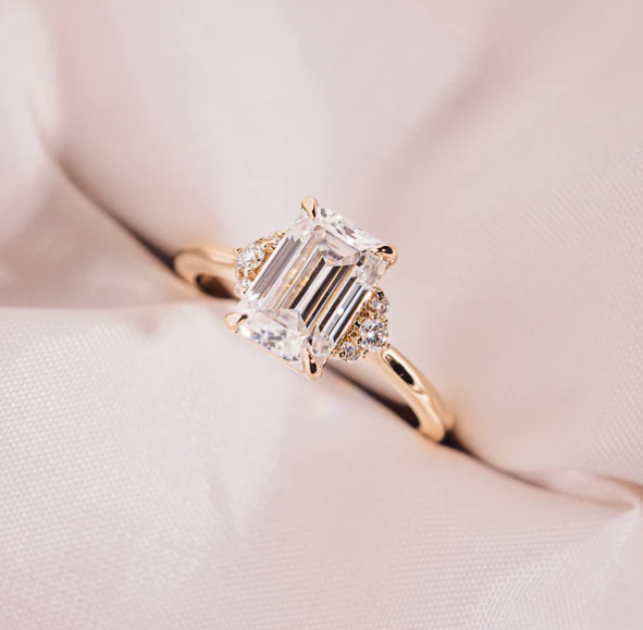 Cecilia Emerald Ring