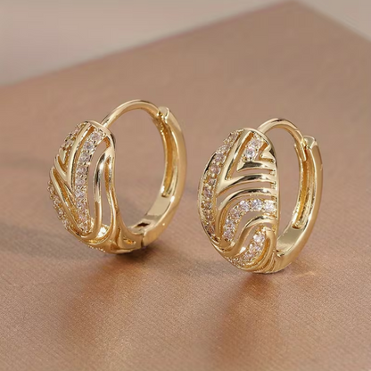 Eternal Grace Contour Earrings