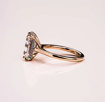 Caroline Emerald Ring