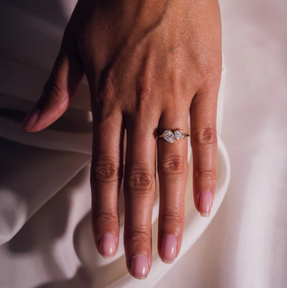 Tiana Princess Pear Ring