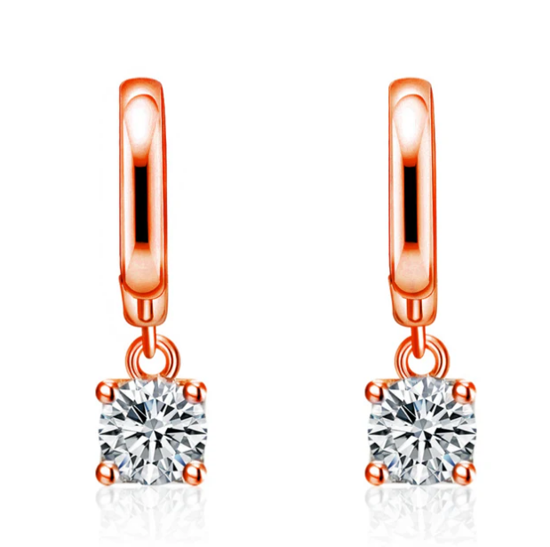 Nadine Square Drop Earrings