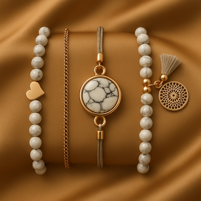 Zestaw bransoletek Premium Timeless Luxe