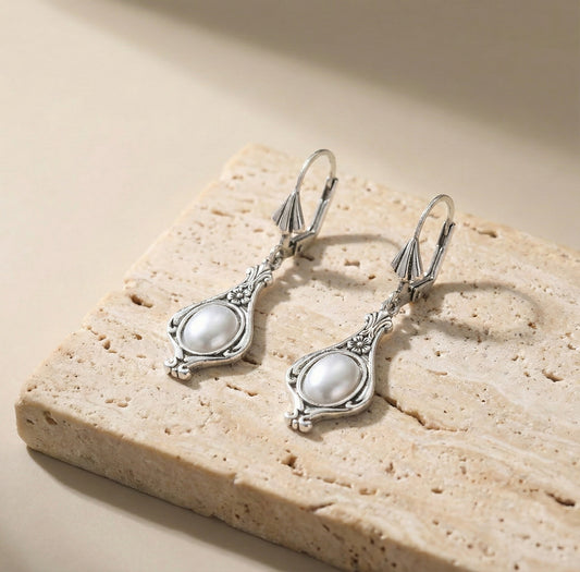 Victorian Pearl Reverie Earrings