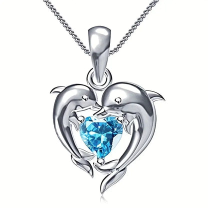 Oceanheart Twins Necklace