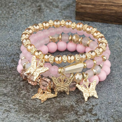 Gilded Butterfly Grace Bracelet Ensemble