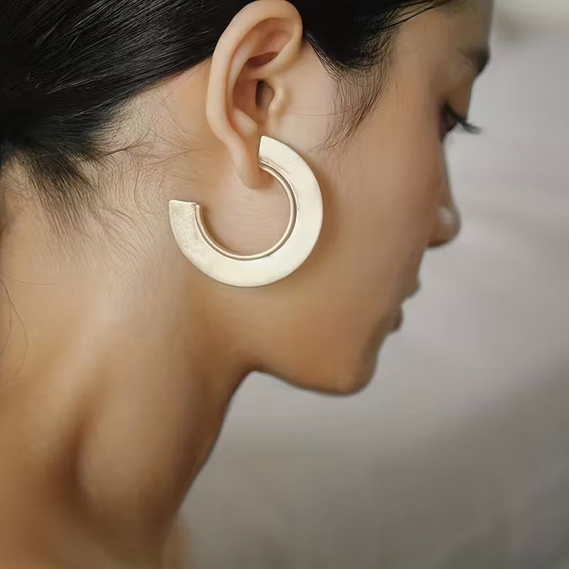 Minimalist Retro Geometric Earrings