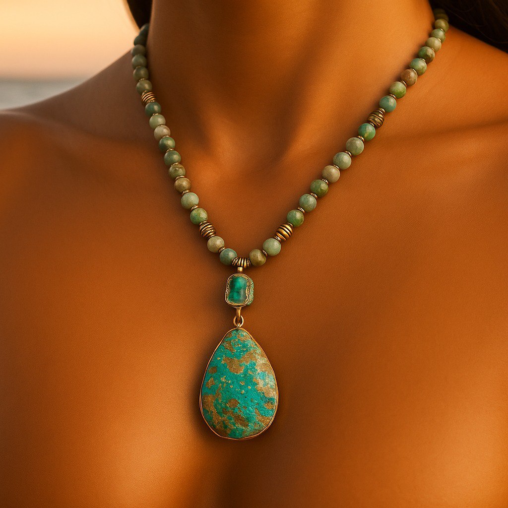 Anahita | Ocean Stone Amulet