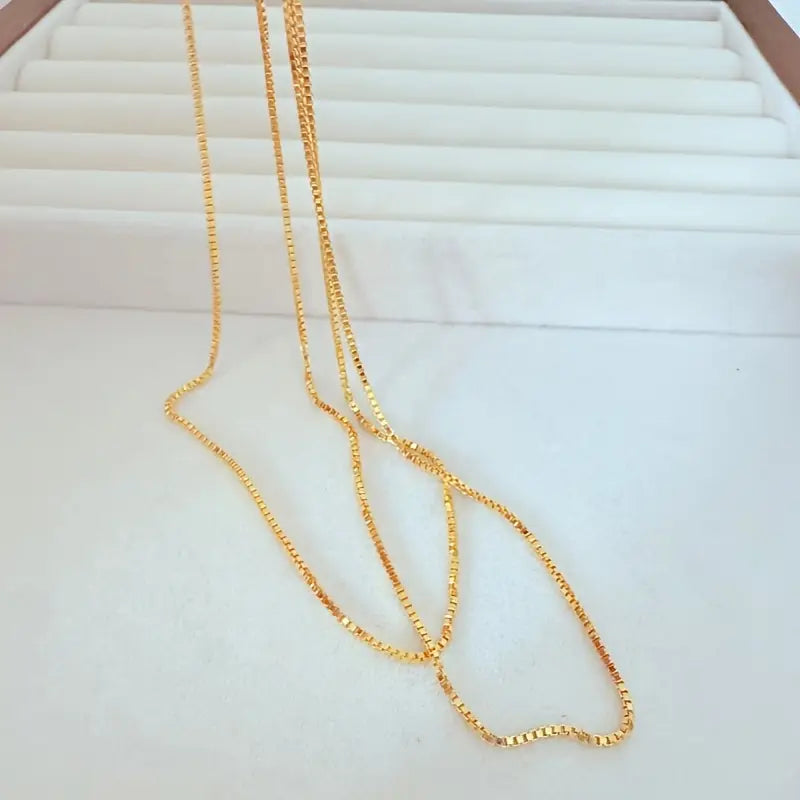 Luxusní náhrdelník Gold Tone SSilver